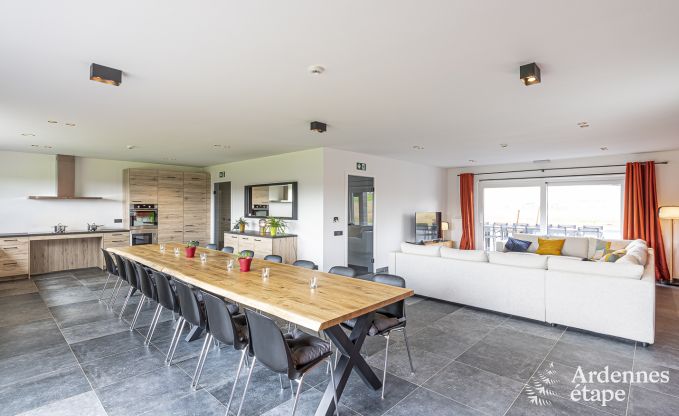 Ferienhaus Durbuy 16 Pers. Ardennen Schwimmbad Wellness Behinderten gerecht