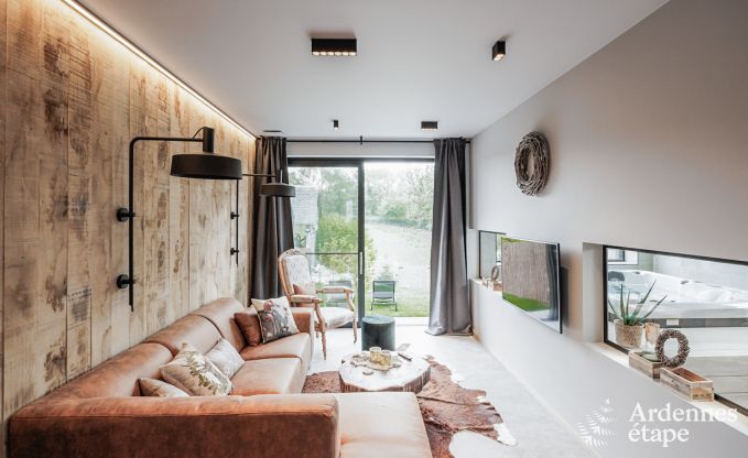 Luxus-Ferienhaus für 2/4 Personen in Durbuy in den Ardennen
