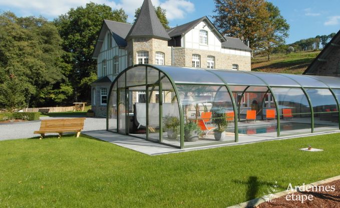 Luxusvilla Durbuy 15 Pers. Ardennen Schwimmbad Wellness