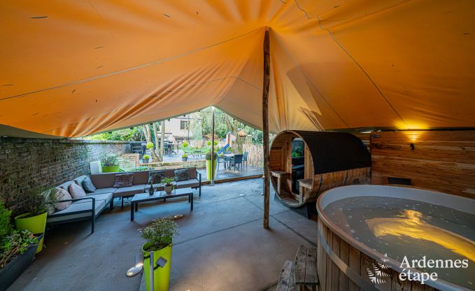 Appartement f�r 4 Personen in Barvaux: moderne Unterkunft mit Sauna, Garten und Babybett