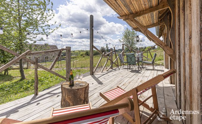 Einzigartiger Aufenthalt fr 2 Personen in Durbuy mit Holzpelletkamin, Grill und Privatgarten