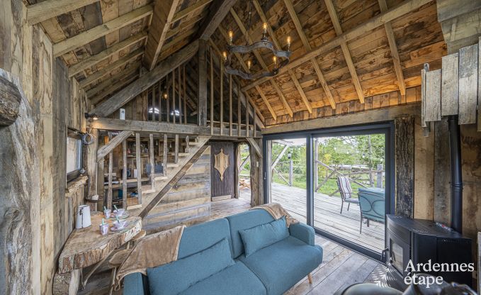 Einzigartiger Aufenthalt fr 2 Personen in Durbuy mit Holzpelletkamin, Grill und Privatgarten