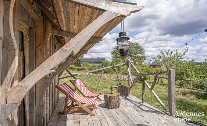 Einzigartiger Aufenthalt fr 2 Personen in Durbuy mit Holzpelletkamin, Grill und Privatgarten