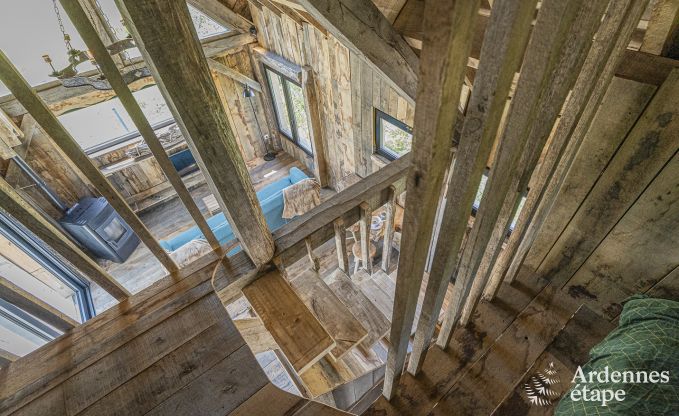 Einzigartiger Aufenthalt fr 2 Personen in Durbuy mit Holzpelletkamin, Grill und Privatgarten