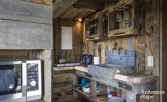 Einzigartiger Aufenthalt fr 2 Personen in Durbuy mit Holzpelletkamin, Grill und Privatgarten