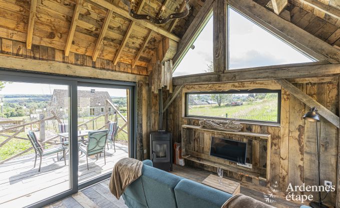 Einzigartiger Aufenthalt fr 2 Personen in Durbuy mit Holzpelletkamin, Grill und Privatgarten