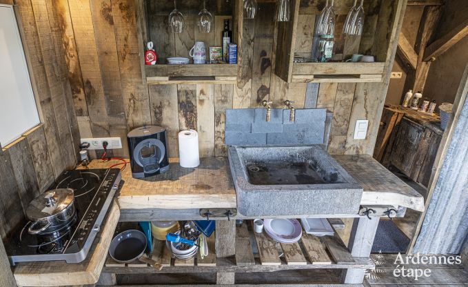 Einzigartiger Aufenthalt fr 2 Personen in Durbuy mit Holzpelletkamin, Grill und Privatgarten