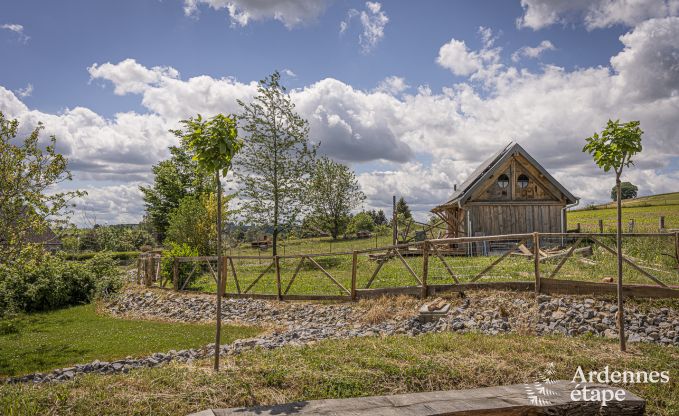 Einzigartiger Aufenthalt fr 2 Personen in Durbuy mit Holzpelletkamin, Grill und Privatgarten