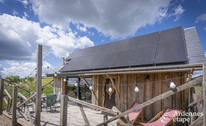 Einzigartiger Aufenthalt fr 2 Personen in Durbuy mit Holzpelletkamin, Grill und Privatgarten