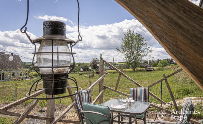 Einzigartiger Aufenthalt fr 2 Personen in Durbuy mit Holzpelletkamin, Grill und Privatgarten