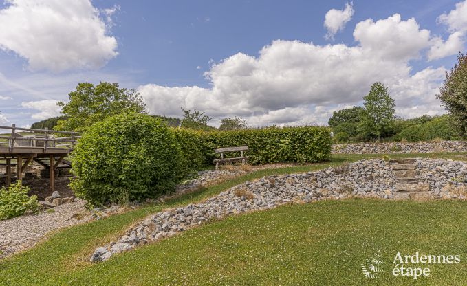 Einzigartiger Aufenthalt fr 2 Personen in Durbuy mit Holzpelletkamin, Grill und Privatgarten