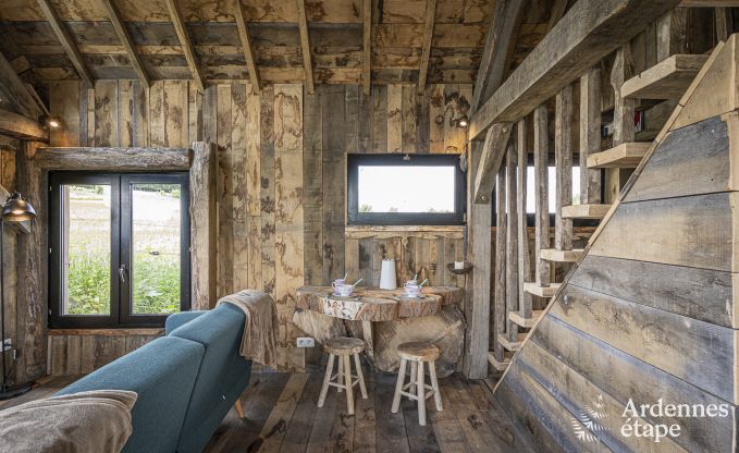 Einzigartiger Aufenthalt fr 2 Personen in Durbuy mit Holzpelletkamin, Grill und Privatgarten