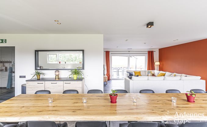 Ferienhaus Durbuy 16 Pers. Ardennen Schwimmbad Wellness Behinderten gerecht