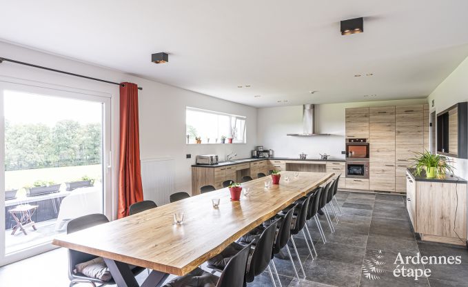 Ferienhaus Durbuy 16 Pers. Ardennen Schwimmbad Wellness Behinderten gerecht