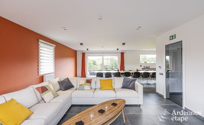 Ferienhaus Durbuy 16 Pers. Ardennen Schwimmbad Wellness Behinderten gerecht