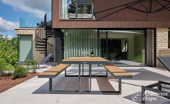 Luxus-Ferienhaus Durbuy fr 9 Personen mit Sauna und Petanqueplatz