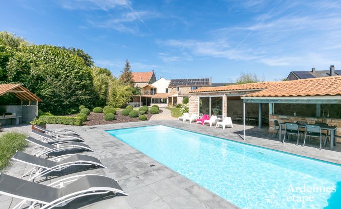 Luxusvilla Durbuy 11 Pers. Ardennen Schwimmbad Wellness