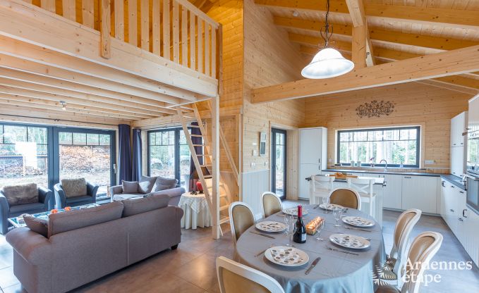 Chalet Ereze 6 Pers. Ardennen Wellness