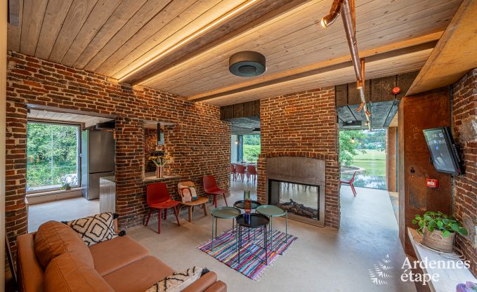 Abgelegenes Ferienhaus in Esneux fr 12 Personen mit 6 Schlafzimmern, 7 Badezimmern, Jacuzzi und Schwimmbad