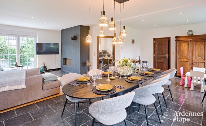 Gerumiges komfortables Ferienhaus fr 10 Personen in Voeren mit privatem Pool, Whirlpool und Garten