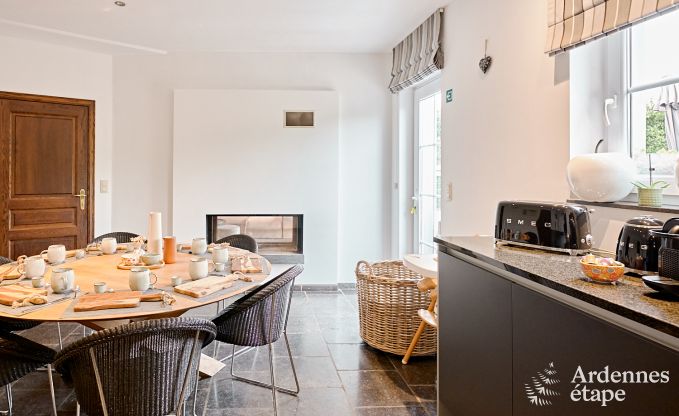 Gerumiges komfortables Ferienhaus fr 10 Personen in Voeren mit privatem Pool, Whirlpool und Garten