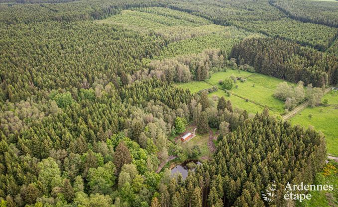 Romantischer Ausflug in die Ardennen: Ungewhnliches Haus in Francorchamps fr 2 Personen, garantierte Naturerlebnis