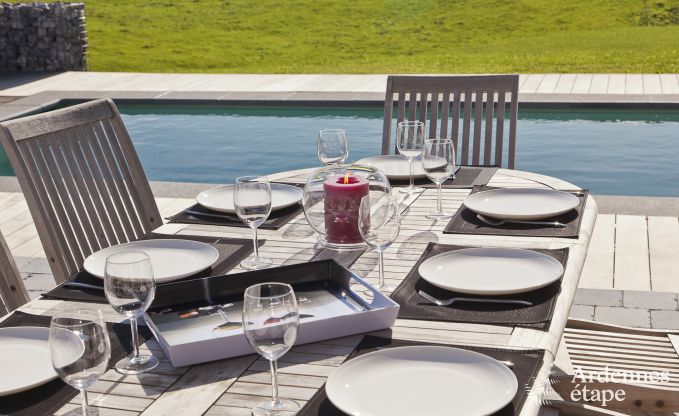 Luxusferienhaus in Froidthier fr 10 Gste mit Pool, Wellness und 5 Schlafzimmern in der Nhe von Aubel
