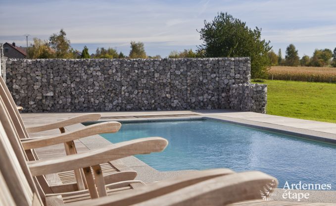 Luxusferienhaus in Froidthier fr 10 Gste mit Pool, Wellness und 5 Schlafzimmern in der Nhe von Aubel