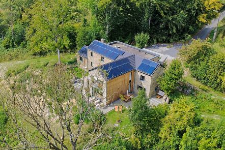 Charmantes Ferienhaus fr Paare in Gesves mit privater Terrasse und Ladestation