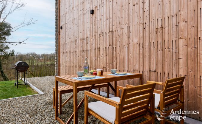 Romantisches Ferienhaus in Gesves fr 2 Personen mit privater Terrasse und modernen Annehmlichkeiten