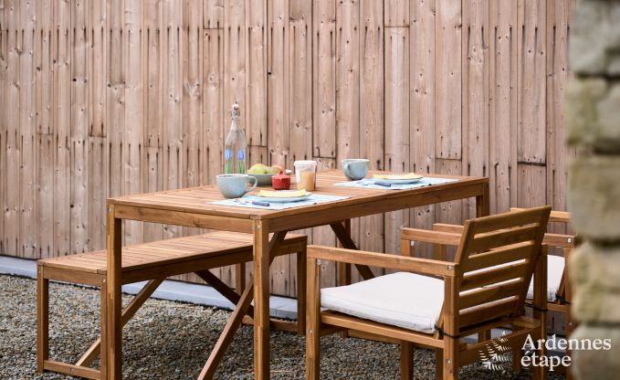 Romantisches Ferienhaus in Gesves fr 2 Personen mit privater Terrasse und modernen Annehmlichkeiten