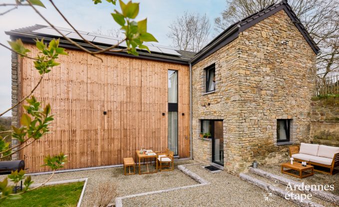 Romantisches Ferienhaus in Gesves fr 2 Personen mit privater Terrasse und modernen Annehmlichkeiten