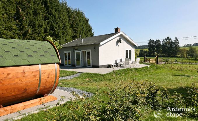 Ferienhaus mit Sauna im Garten für 5 Personen in Gouvy