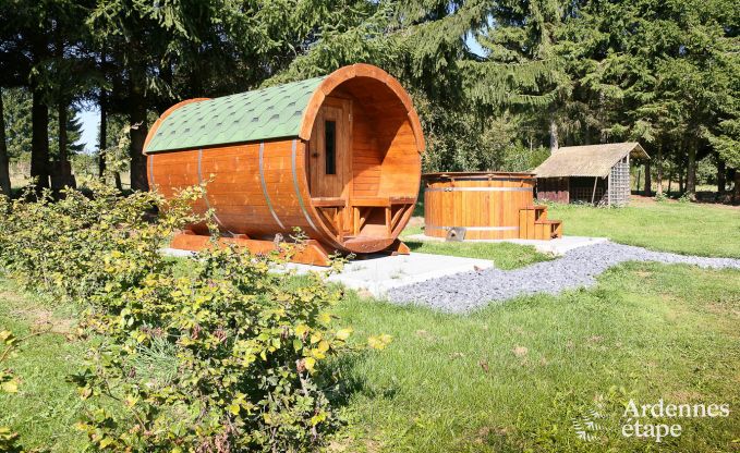 Ferienhaus mit Sauna im Garten für 5 Personen in Gouvy
