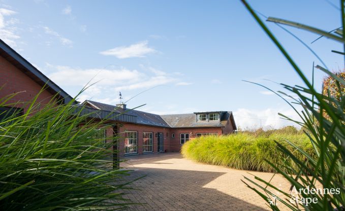 Ferienhaus Hamois 13 Pers. Ardennen Schwimmbad Behinderten gerecht