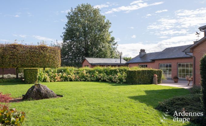 Ferienhaus Hamois 13 Pers. Ardennen Schwimmbad Behinderten gerecht