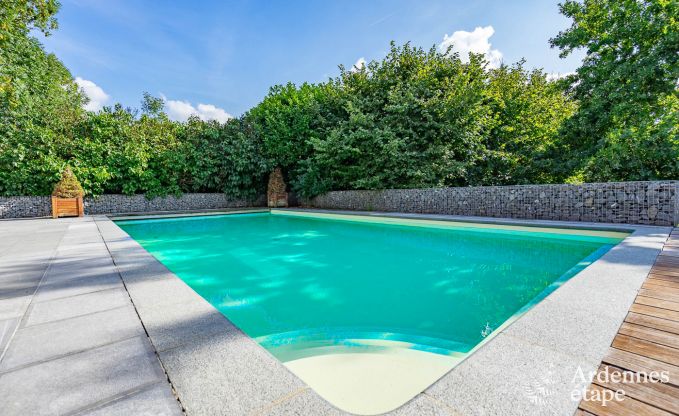 Ferienhaus Hamois 12 Pers. Ardennen Schwimmbad Behinderten gerecht