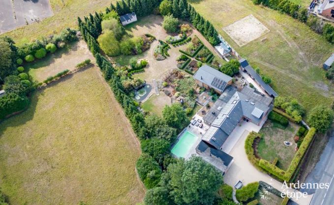 Ferienhaus Hamois 12 Pers. Ardennen Schwimmbad Behinderten gerecht