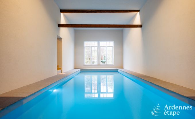 Ferienhaus Hannut 20 Pers. Ardennen Schwimmbad Wellness Behinderten gerecht