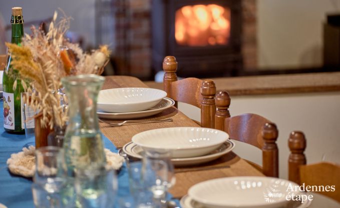 Gem�tliches Ferienhaus in Havelange f�r 10 Personen mit Garten und Holzofen in der Condroz