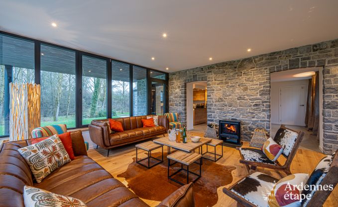 Luxusvilla fr 14 Personen in Havelange mit privatem Garten und modernen Annehmlichkeiten in den Ardennen