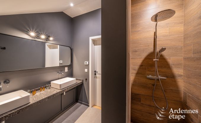 Luxusvilla fr 14 Personen in Havelange mit privatem Garten und modernen Annehmlichkeiten in den Ardennen