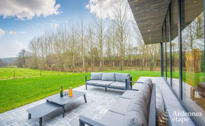 Luxusvilla fr 14 Personen in Havelange mit privatem Garten und modernen Annehmlichkeiten in den Ardennen