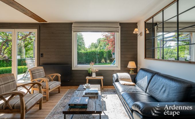 Charmantes Ferienhaus in Herbeumont f�r 6 Personen mit privatem Garten, 3 Schlafzimmern und Holzpelletheizung