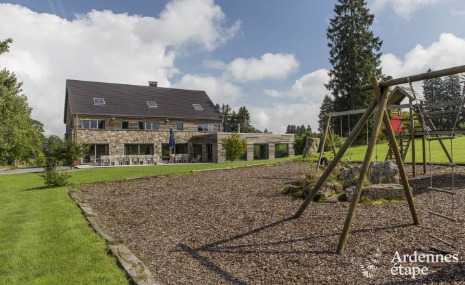 Luxusvilla Hockai 24 Pers. Ardennen Schwimmbad Wellness Behinderten gerecht