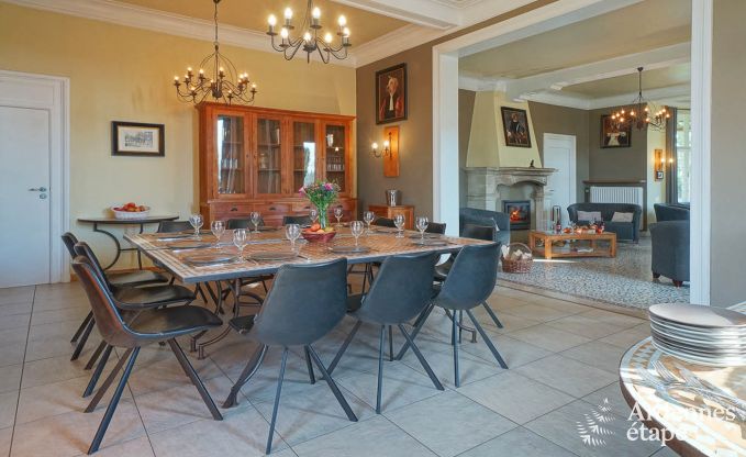 Schloss Hockai 20 Pers. Ardennen Schwimmbad Wellness