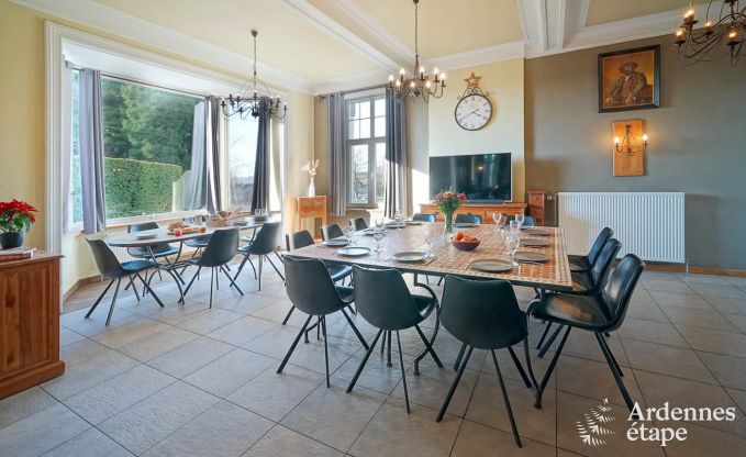 Schloss Hockai 20 Pers. Ardennen Schwimmbad Wellness