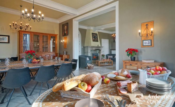 Schloss Hockai 20 Pers. Ardennen Schwimmbad Wellness