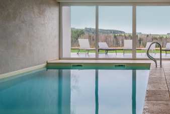 4,5-Sterne-Ferienhaus mit allem Komfort und Schwimmbad nahe Houffalize