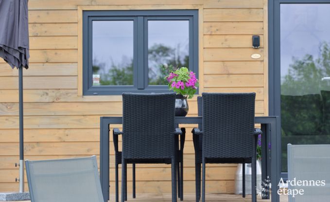 Tiny House am Naturschutzgebiet Canal de Bernistap in Houffalize, Ardennen